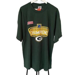 NWT Vintage NFL Green Bay Packers 2002 NFC North Division Shirt Men’s Size XL